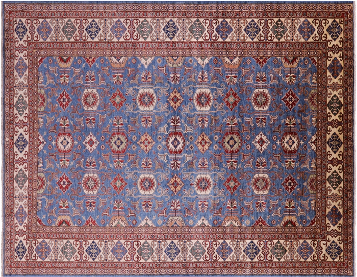 Super Kazak Hand Knotted Wool Rug