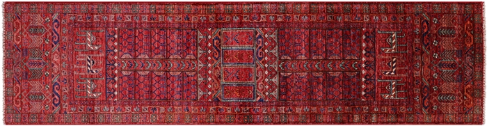 Runner Fine Turkmen Ersari Handmade Rug