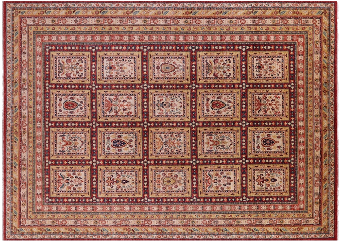 Persian Garden Design Hand Knotted Rug