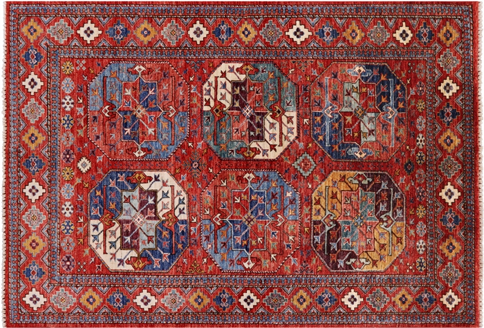 Hand Knotted Bokhara Wool Rug