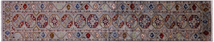 Runner Hand Knotted Bokhara Rug