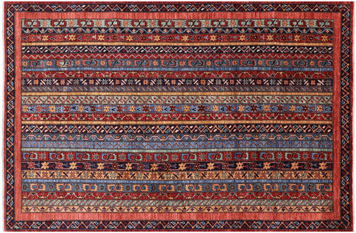 Handmade Shall Persian Gabbeh Rug