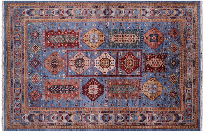 Fine Turkmen Ersari Handmade Wool Rug