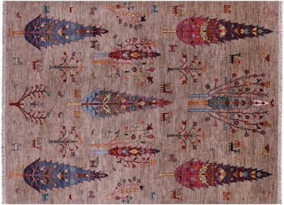 Tribal Persian Gabbeh Handmade Wool Rug