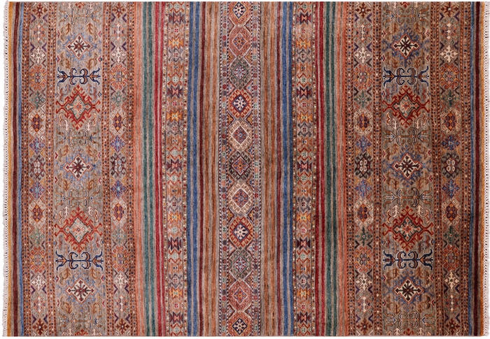 Handmade Khorjin Super Kazak Rug