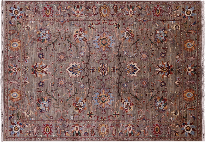 Handmade Persian Tabriz Wool Rug