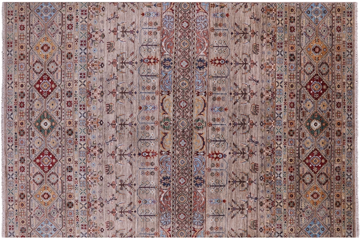 Handmade Super Kazak Khorjin Rug