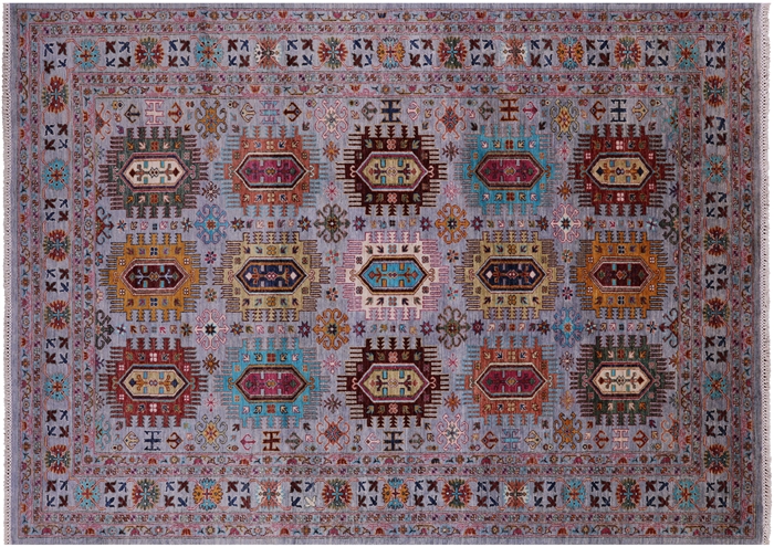 Handmade Fine Turkmen Ersari Wool Rug