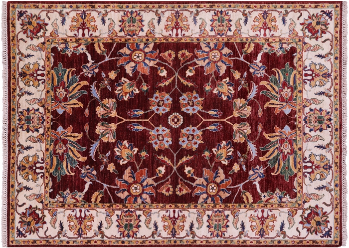 Persian Tabriz Hand Knotted Wool Rug