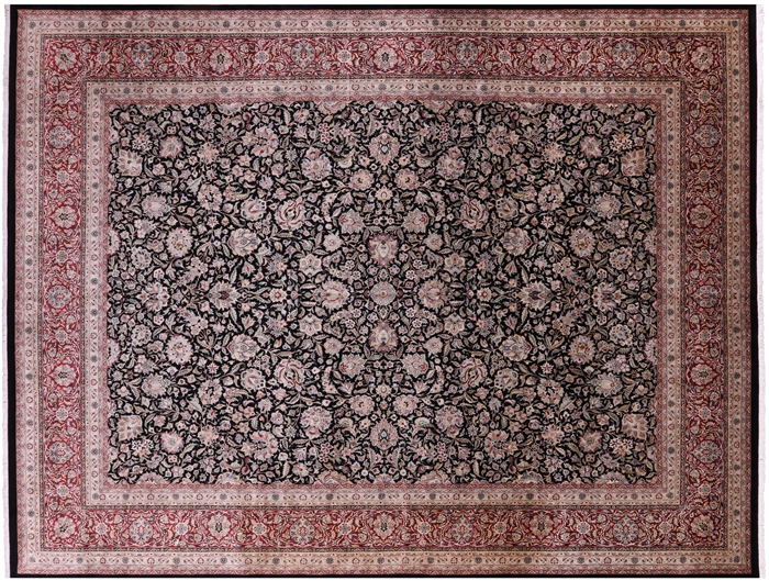 Fine Persian Kashan Handmade Wool Rug