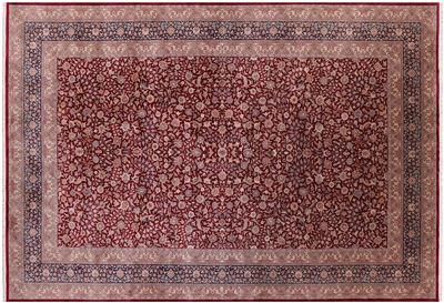 Handmade Fine Persian Tabriz Wool Rug