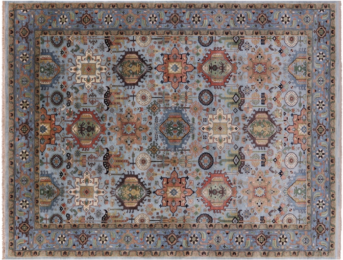 Persian Fine Serapi Hand Knotted Wool Rug