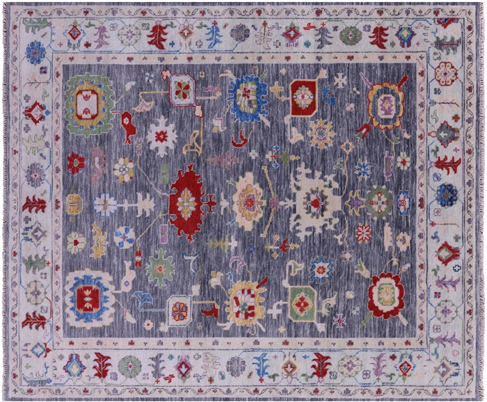 Turkish Oushak Handmade Rug