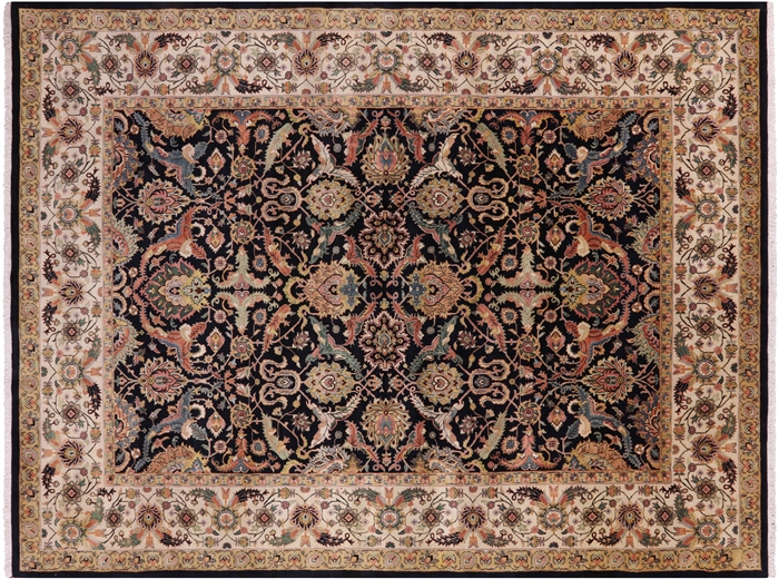 Handmade Persian Tabriz Wool Rug