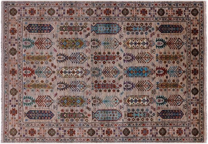 Handmade Fine Turkmen Ersari Rug