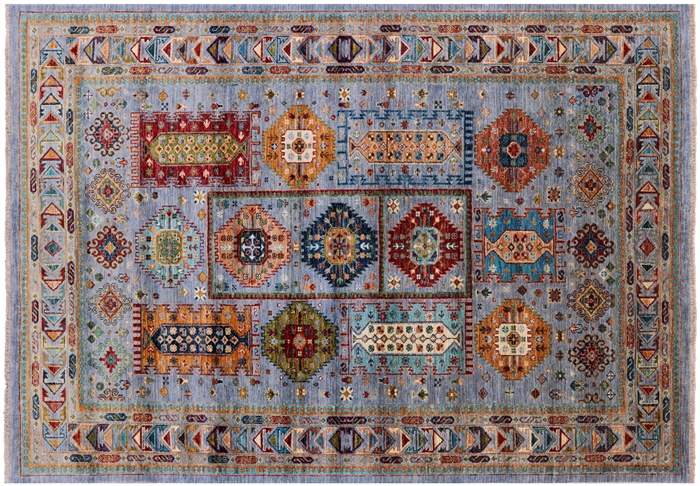 Fine Turkmen Ersari Hand-Knotted Rug