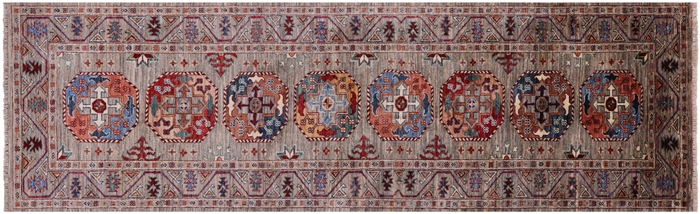 Runner Bokhara Hand-Knotted Rug