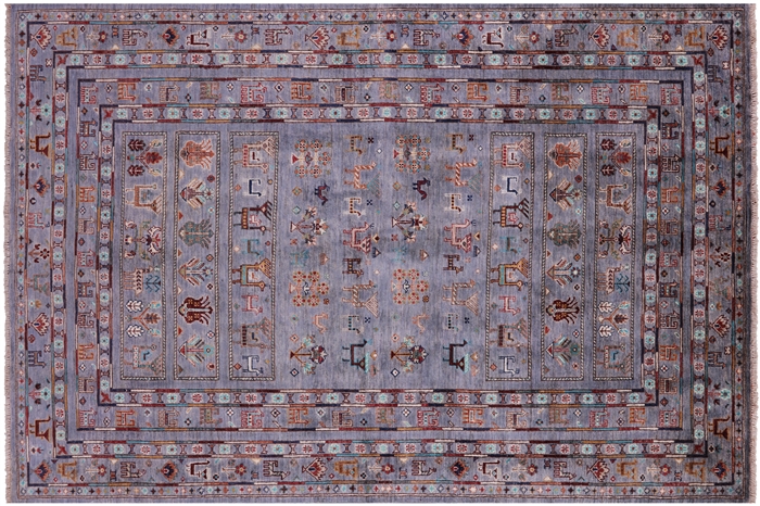 Tribal Persian Gabbeh Handmade Wool Rug