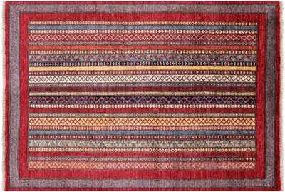 Persian Gabbeh Shall Handmade Wool Rug