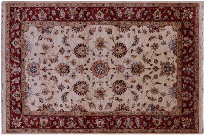 Handmade Persian Tabriz Wool Rug