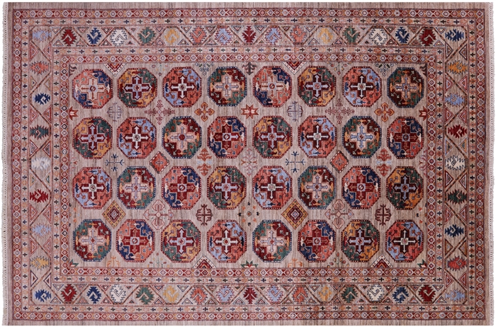 Bokhara Hand Knotted Wool Rug