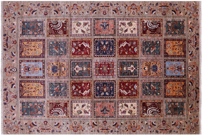 Persian Garden Design Hand-Knotted Rug