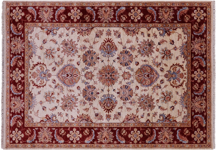 Persian Tabriz Hand Knotted Wool Rug