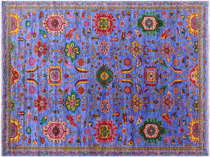 Persian Heriz Serapi Hand Knotted Wool Rug