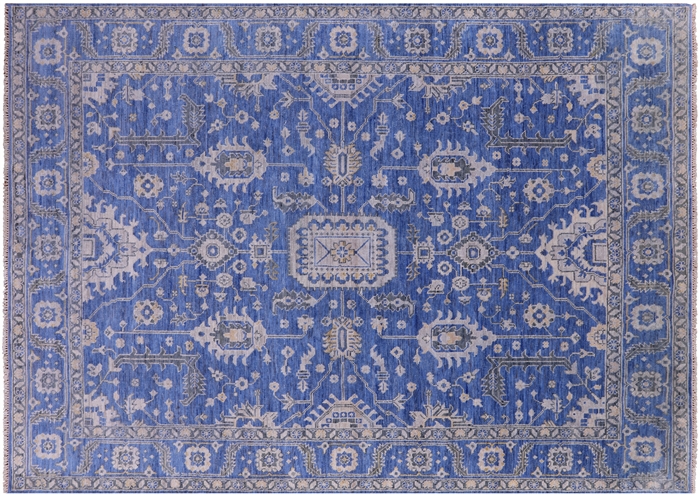 Persian Fine Serapi Hand-Knotted Wool Rug