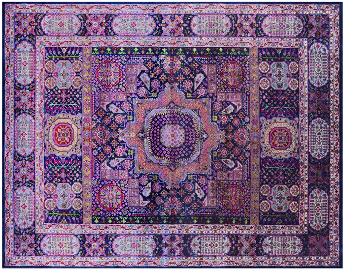 Mamluk Handmade Wool & Silk Rug