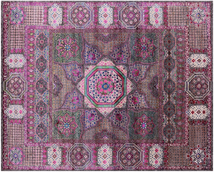 Mamluk Hand Knotted Wool & Silk Rug