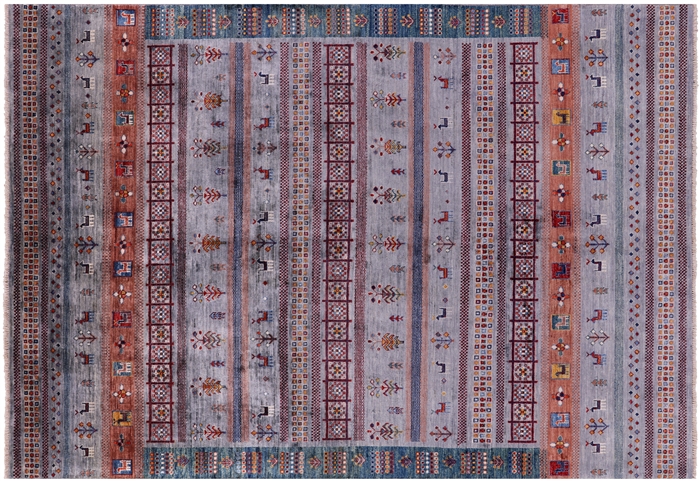 Persian Tribal Gabbeh Handmade Wool Rug