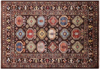 Fine Turkmen Ersari Hand-Knotted Wool Rug