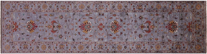 Runner Persian Tabriz Hand Knotted Wool Rug