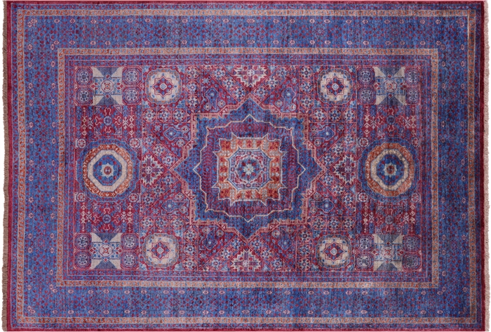 Mamluk Geometric Handmade Wool Rug