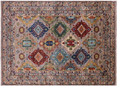 Handmade Fine Turkmen Ersari Wool Rug