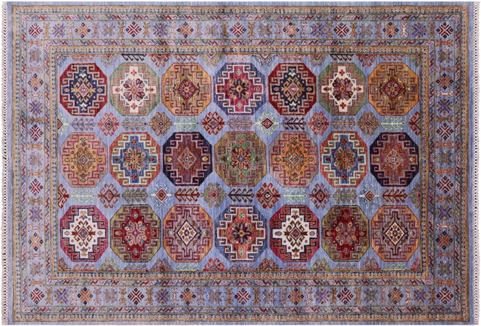 Handmade Super Turkmen Ersari Wool Rug