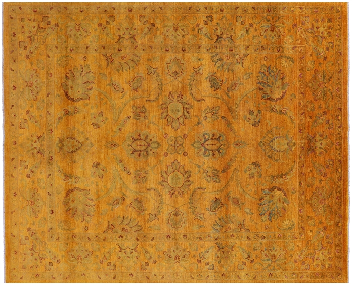 Persian Tabriz Hand Knotted Wool Rug