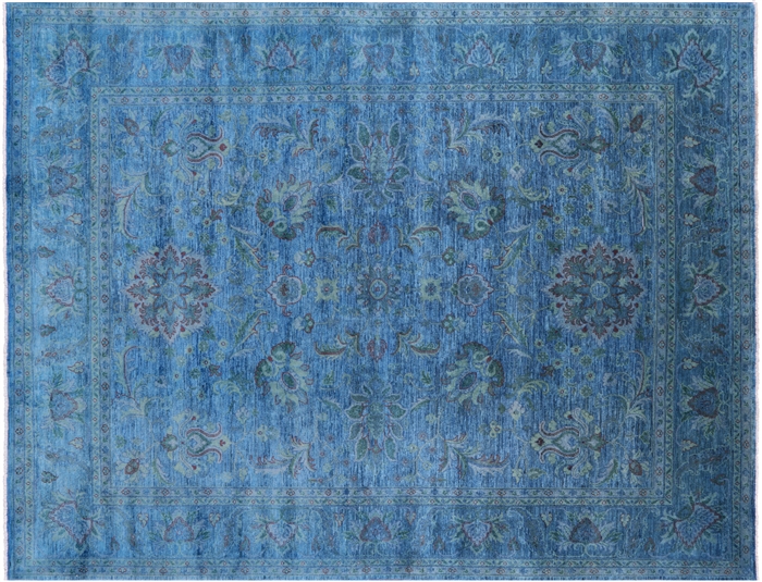 Hand Knotted Persian Tabriz Wool Rug