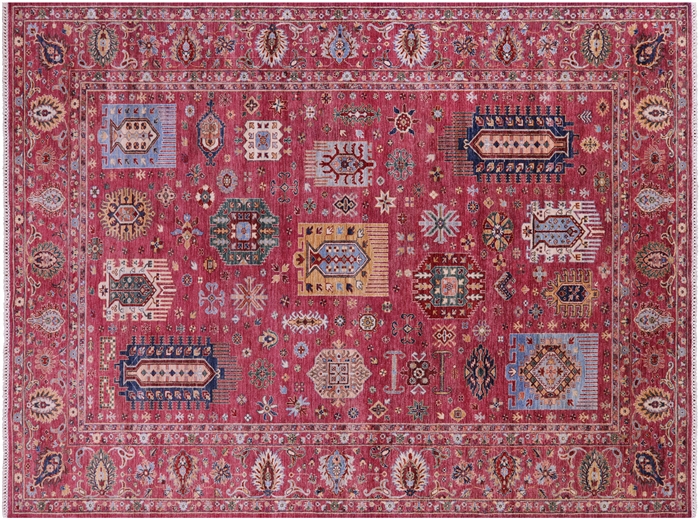 Fine Turkmen Ersari Handmade Wool Rug