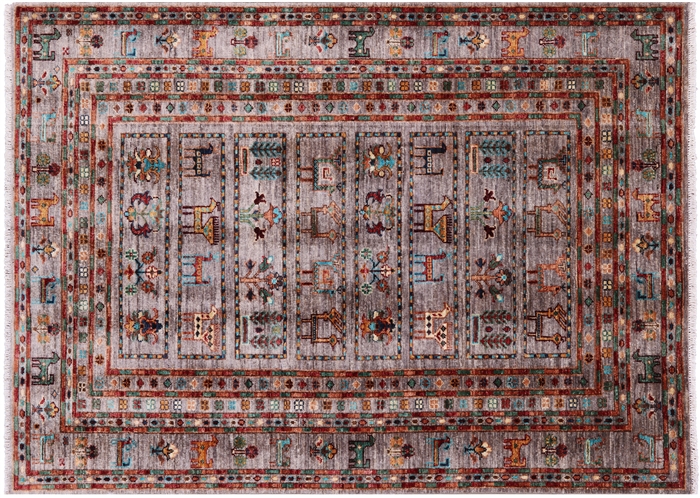 Persian Gabbeh Tribal Handmade Wool Rug