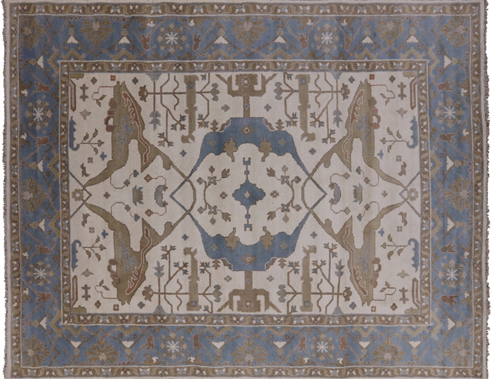 Oushak Hand Knotted Area Rug