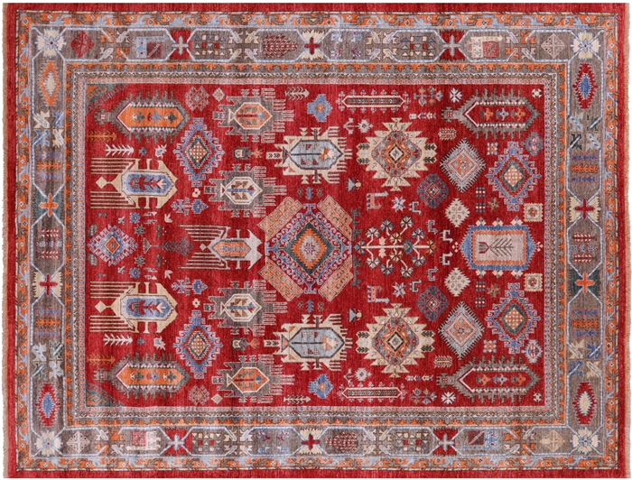 Tribal Fine Serapi Handmade Wool On Wool Rug