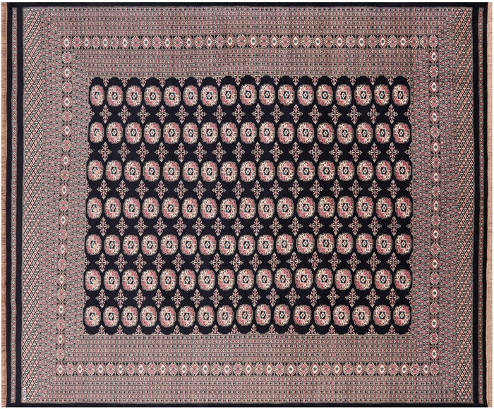 Hand Knotted Bokhara Wool Rug