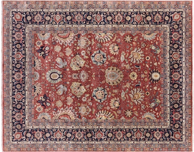 Persian Fine Serapi Hand Knotted Wool Rug