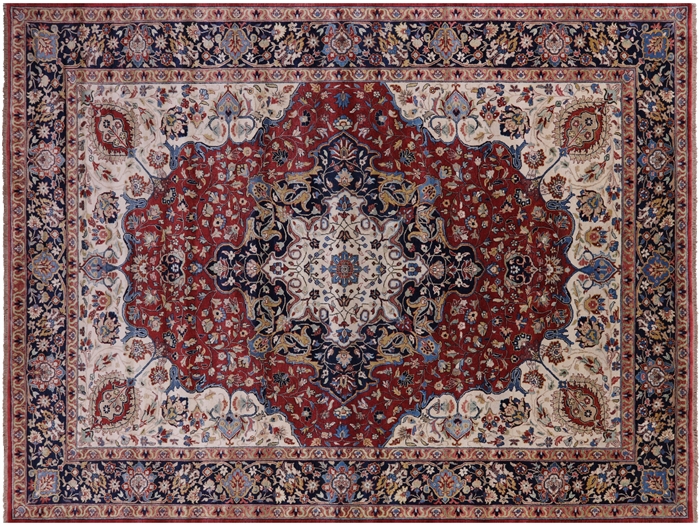 Persian Fine Serapi Hand Knotted Wool Rug