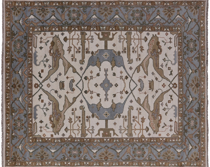 Oushak Handmade Wool Area Rug