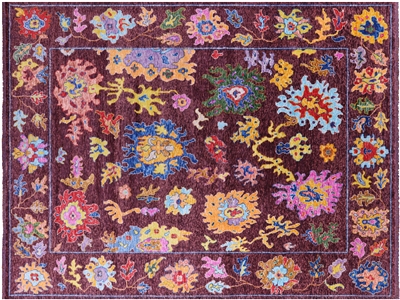 Turkish Oushak Handmade Rug