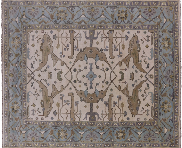 Oushak Hand Knotted Area Rug