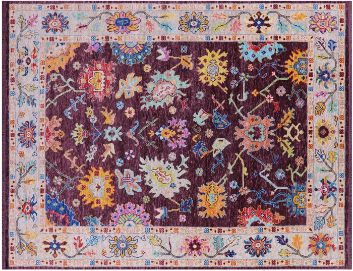 Turkish Oushak Handmade Rug